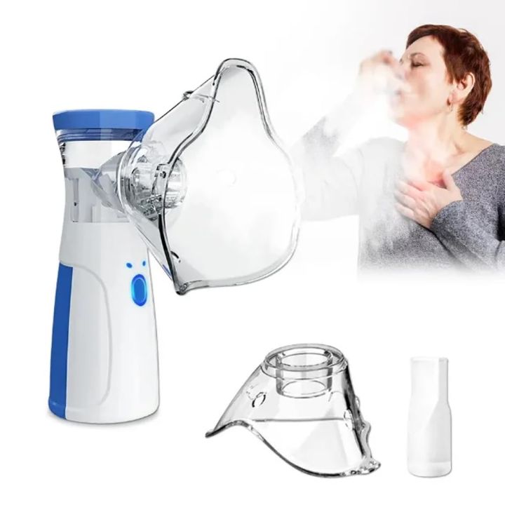 Mesh Portable Nebulizer Machine with Adult & Kid Masks,