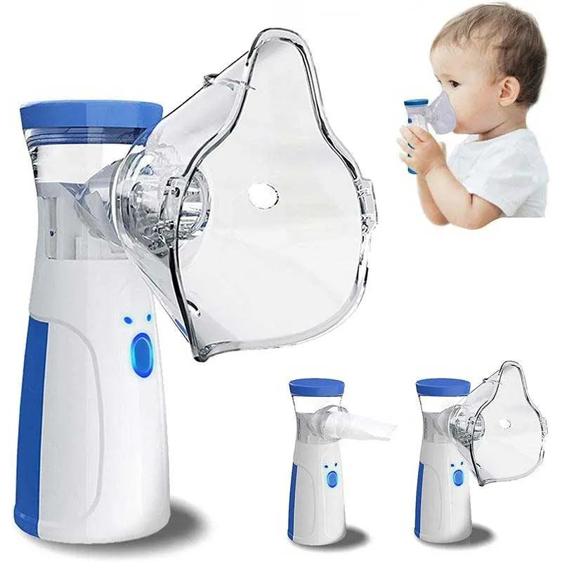 Mesh Portable Nebulizer Machine with Adult & Kid Masks,