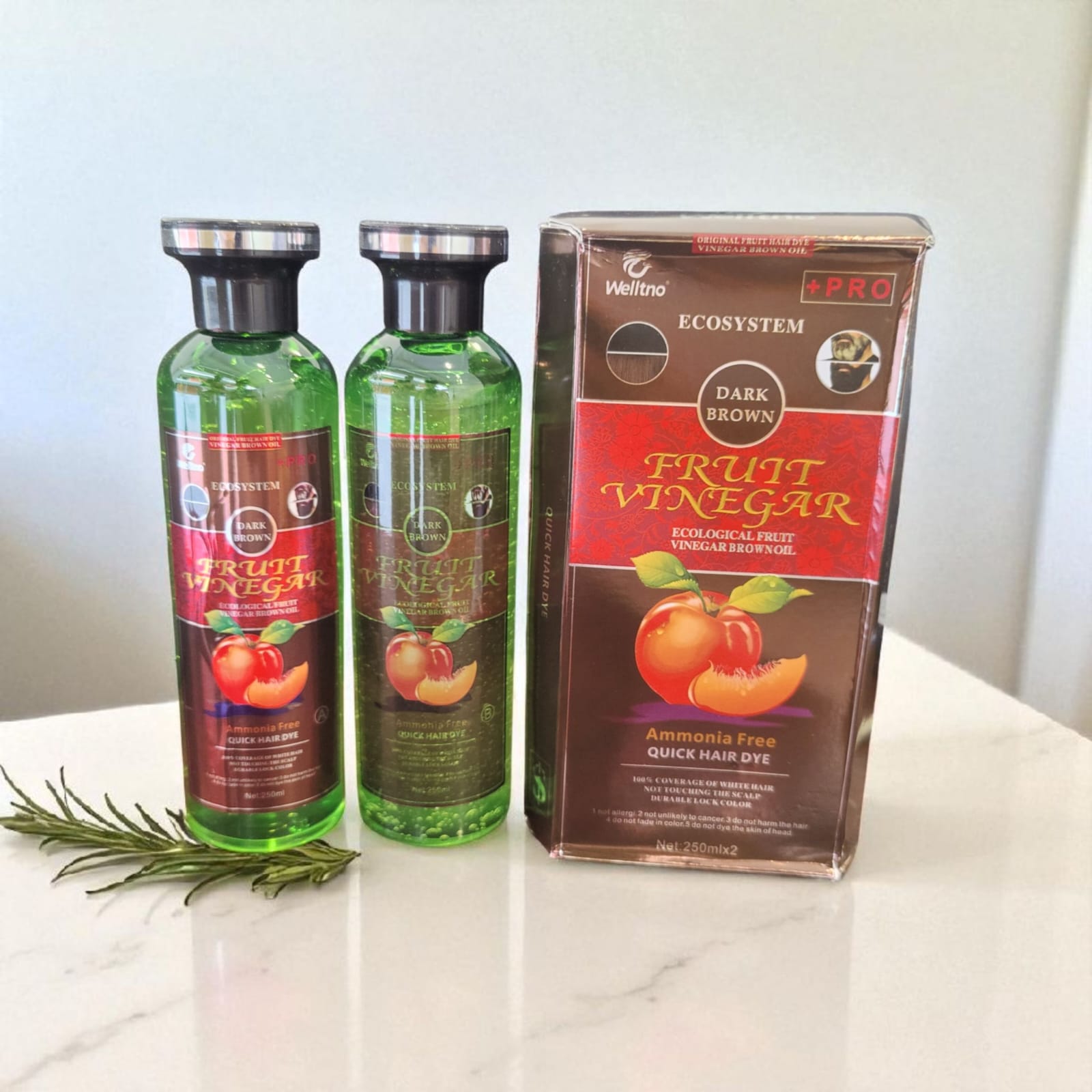 Fruit Vinegar Hair Color